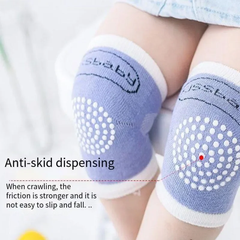 Dünner Knies chützer Sommer atmungsaktiver Knies chützer Ellbogens chutz Baby Crawling Baby Walking Spender Kinder socken