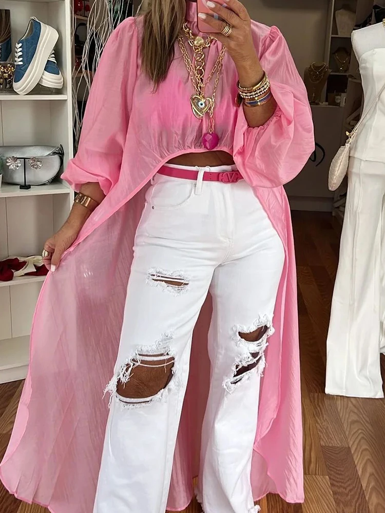 Blusa informal con manga de murciélago y cuello oblicuo para mujer, camisa holgada lisa elegante para mujer, Blusa de primavera y verano 2021, Top Sexy para mujer, ropa de calle