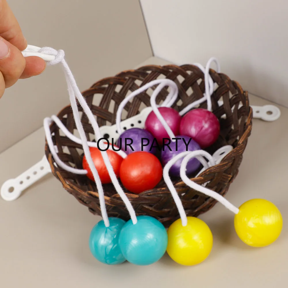 5Pcs Mini Click Clack Ball Bump Ball Latto Toys Antistress Decompression Toys for Birthday Party Favors Pinata Filler Goodie Bag