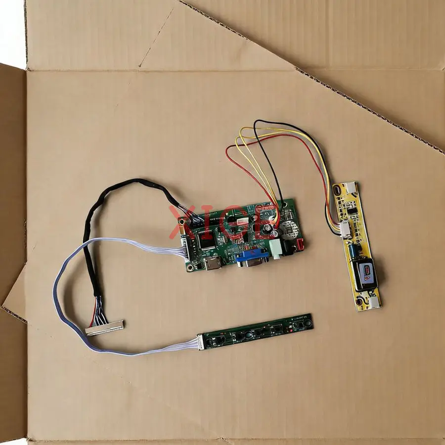 

Для LP171WP5 LP171WP7 LP171WP3 LP171WP6 Контроллер ЖК-монитора Плата привода DIY Kit 1440*900 1440x900 HDMI + VGA LVDS 30-контактный 2-CCFL