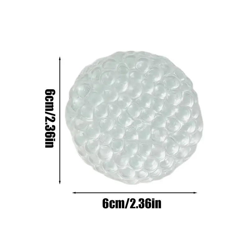 لعبة الضغط على كرة الضغط للأطفال لتخفيف التوتر، لعبة كرة الضغط الممتعة المحمولة المهدئة، لعبة ناعمة للسفر، إدارة الغضب للأطفال