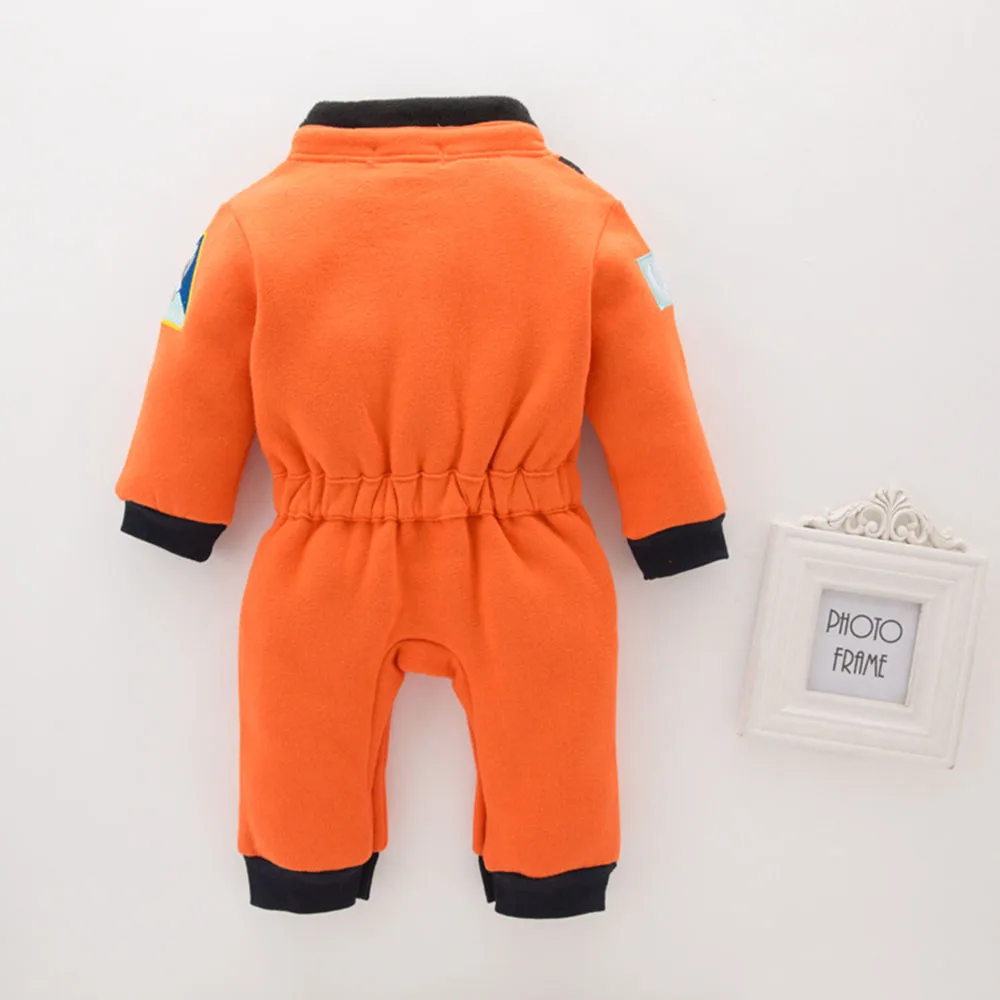 Astronaut Costume Space Suit Rompers for Baby Boys Toddler Infant Halloween Christmas Birthday Party Cosplay Fancy Dress