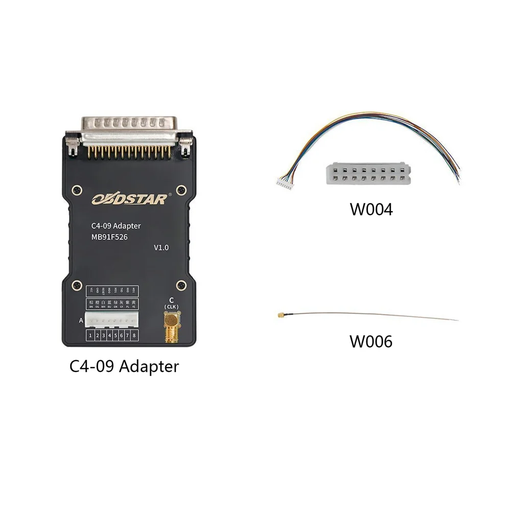 OBDSTAR C4-09 (MB91F526) Adapter Kit Use with OBDSTAR X300 Classic G3 / DC706