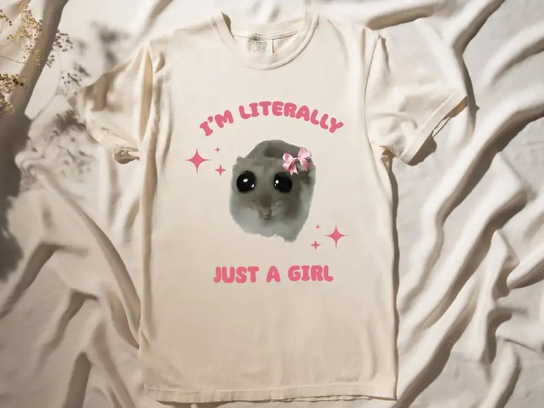 criceto triste maglietta vintage criceto triste maglietta criceto tee criceto triste meme meme camicia tiktok meme t-shirt camicia criceto