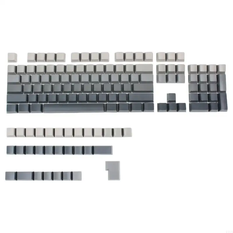 P9JB Durability PBT Gradients Keycaps Compatible for Most Mechanical Keyboards OEM Profile Keycap Featuring OEM Height