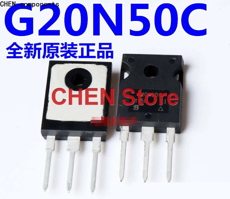 

10pcs Brand new original G20N50C SIHG20N50C-E3 TO-247 Field effect tube 20A500V E-40