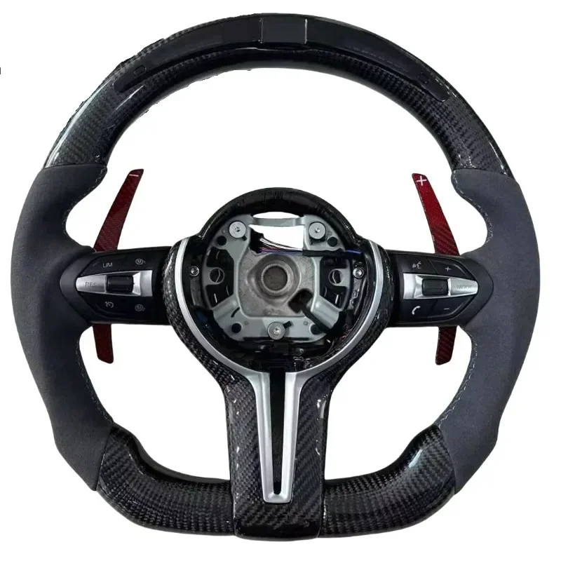 

【2025】High Quality Ized Carbon Fiber M Sport Steering Whee LED L For Bmw F30 Steering Wheel F10 F30 E90 E92 Led
