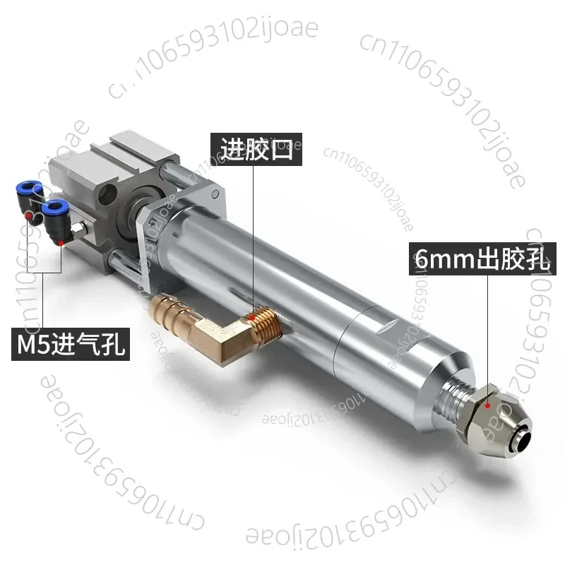 BF-60 Large Flow Cylinder Valve Suction Type Dispensing Valve Silicone Valve Dispensing Precision