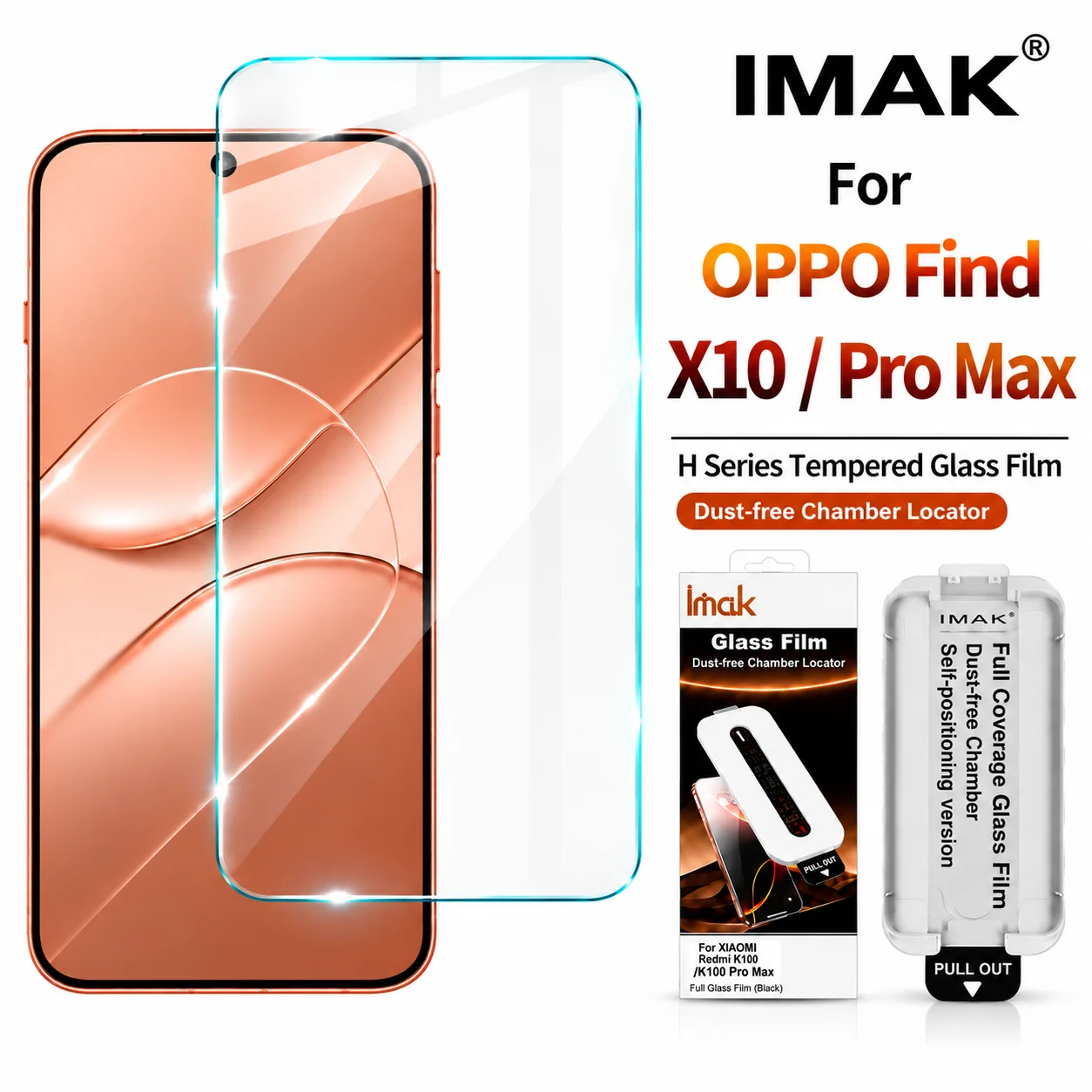 Tempered Glass For OPPO Find X10 Pro Max 5G Support Fingerprint Protector Film 9H Hardness FM0005