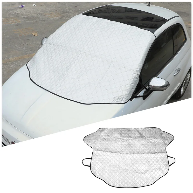 

Солнцезащитный козырек из алюминиевой фольги для 2010-2022 Fiat 500 Abarth