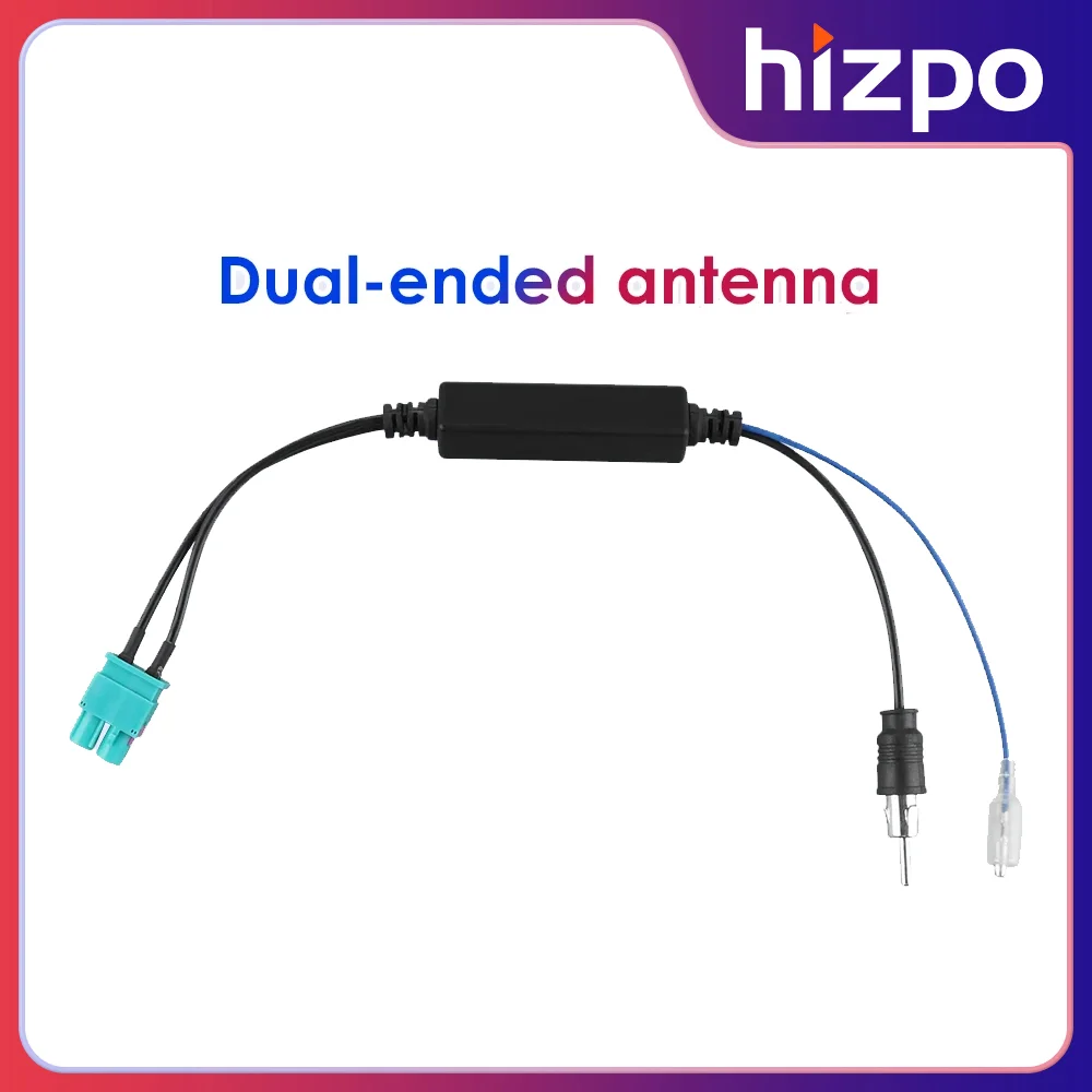 Adaptateur d'antenne Radio simple et double Fakra, pour Volkswagen Skoda Seat Audi autoradio multimédia Android Auto stéréo