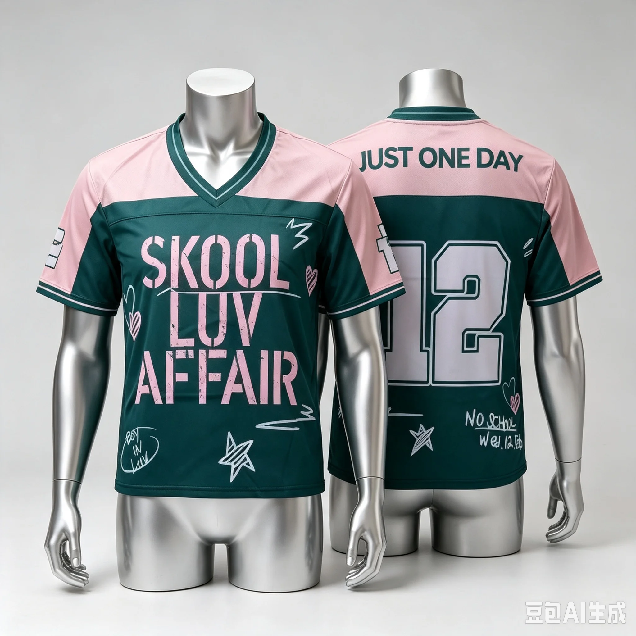 Skool Luv Affair Football Jersey World Tour 2026 Comeback Merch Shirt Kpop Gift for Summer Men's and Women's Beach T-shirts Top