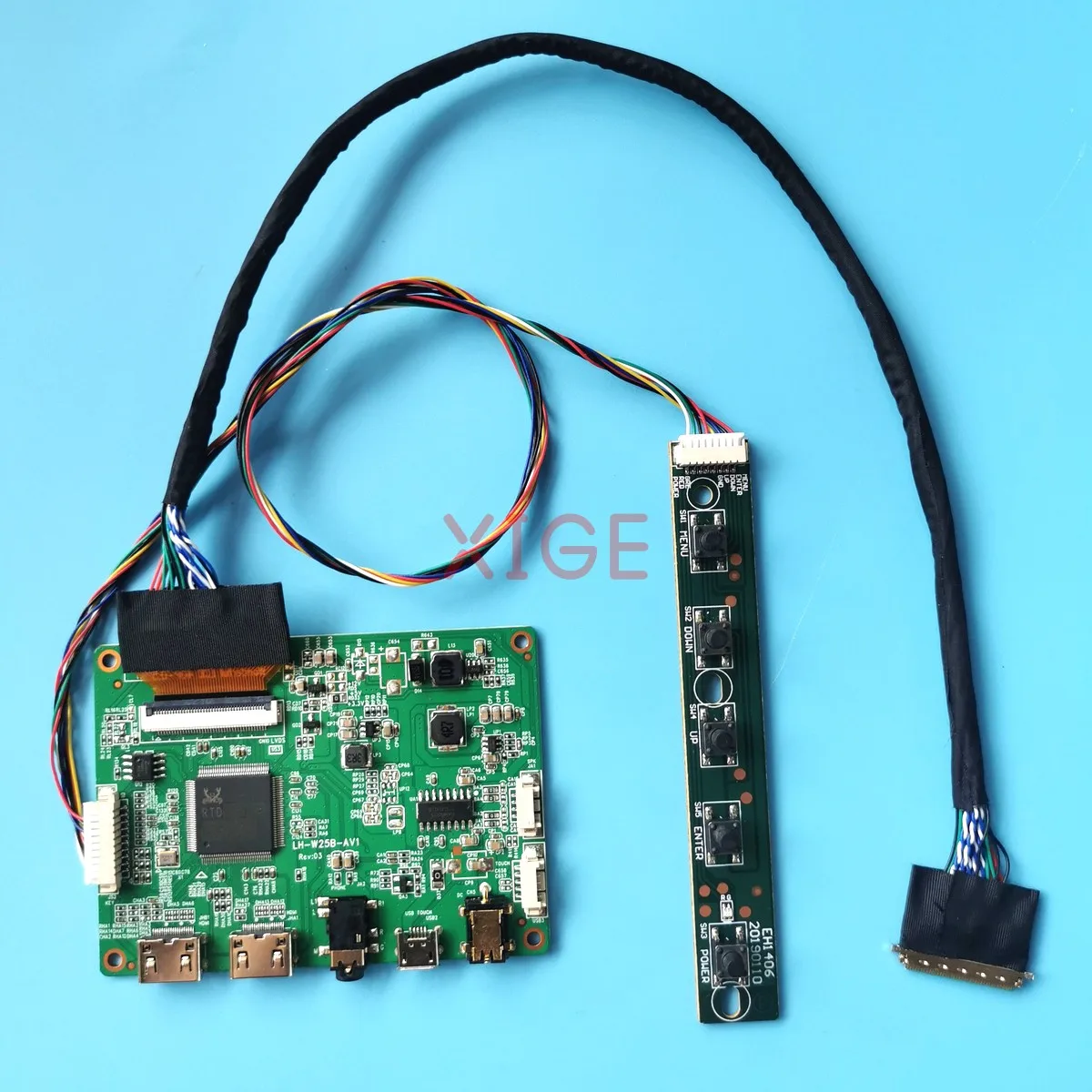 

Плата драйвера контроллера для LP156WH3-TLS1 LP156WH3(TL) DIY Kit 1366x768 15,6 "монитор для ноутбука Mini-HDMI Micro USB LVDS 40-контактный