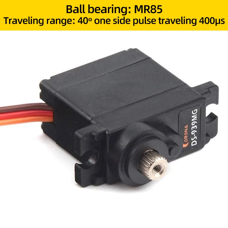 Corona DS939MG Digital Servo Metal Gear DS-939MG Micro Servo 2.5kg/0.14sec/12.5g Para RC FPV Avião Robô Carro Barco