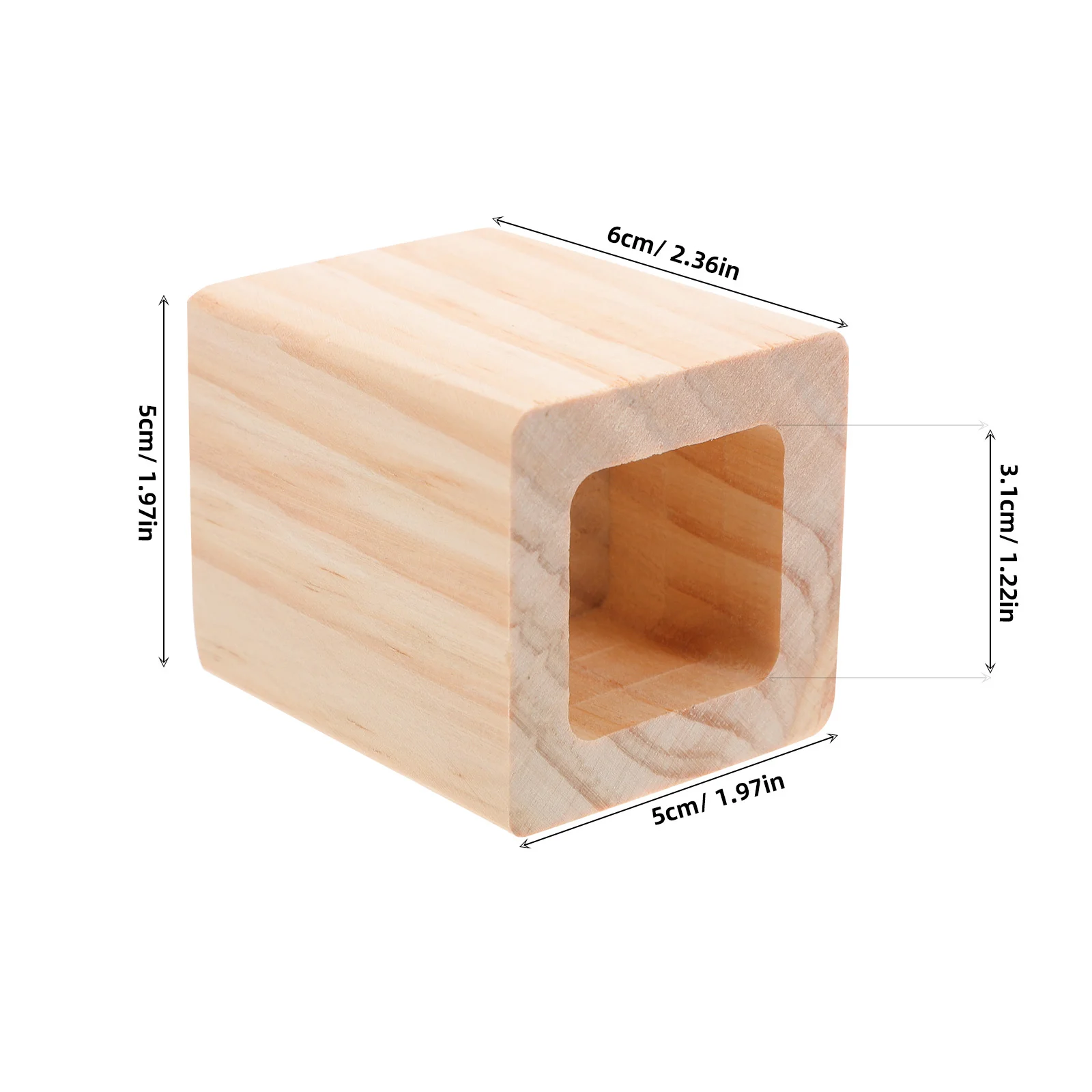 4 قطعة الأثاث الخشبي الناهضون الصلبة سرير مربع مكتب أريكة الساق رافع مكعب نمط أقدام أثاث الناهضون رفع الارتفاع مساحة التخزين #2