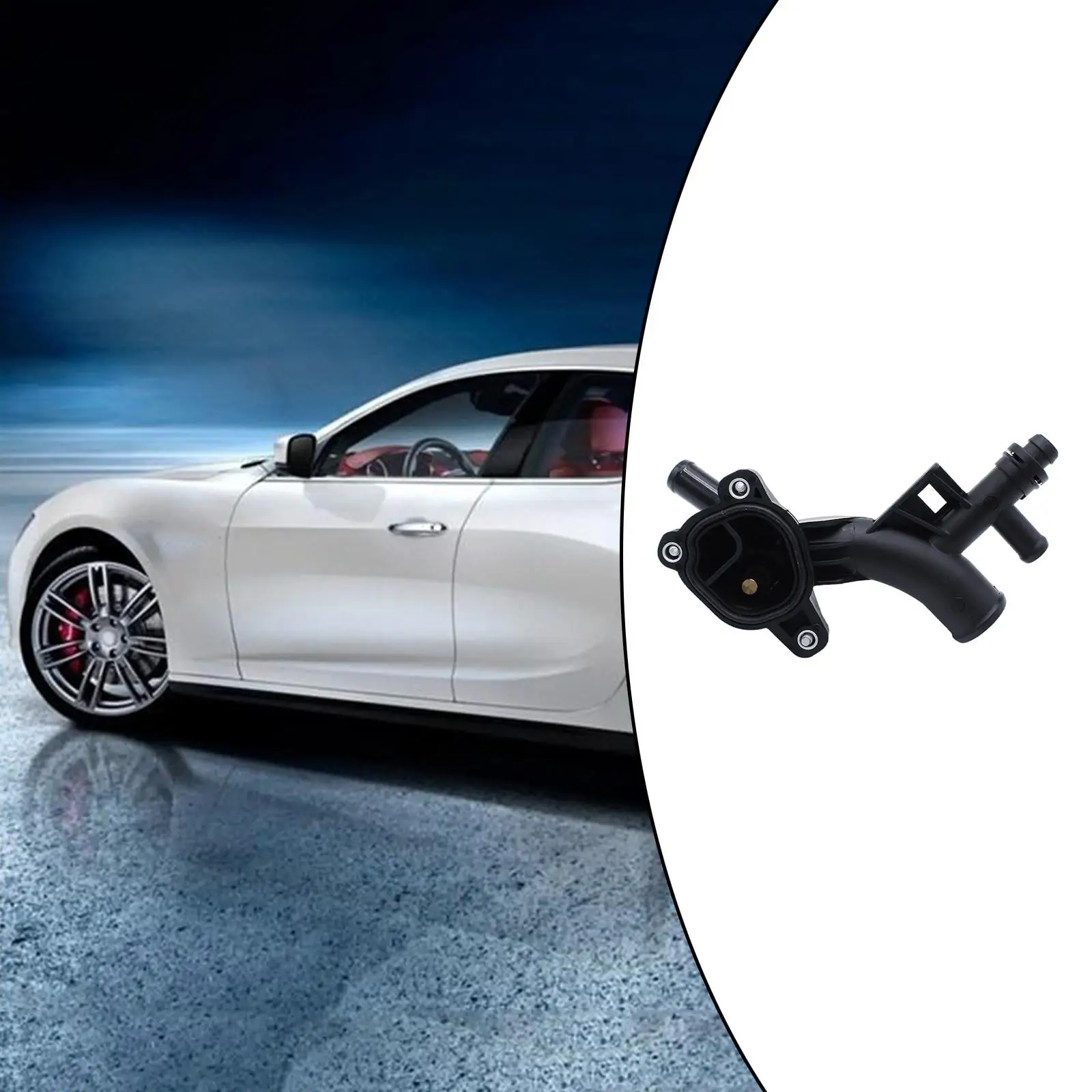 

Engine Coolant Housing Water Outlet , Replacement Automotive Engine Parts, for for ,25193922