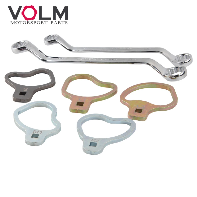 

Профессиональный комплект роликовых ключей и развала с держателями кулачка для грузовиков и внедорожников GM — подходит для Silverado/Sierra/Avalanche/Tahoe