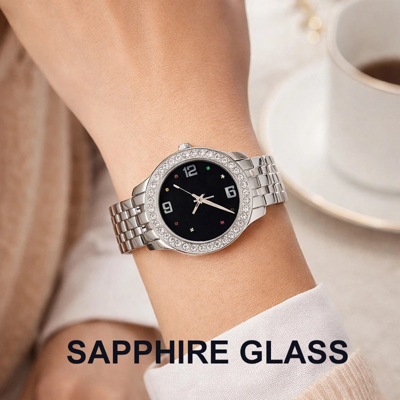 

Женские модные часы с бриллиантами, водонепроницаемые, роскошные, оригинальные, изысканные, в студенческом стиле, универсальные, для повседневной носки, аксессуар.