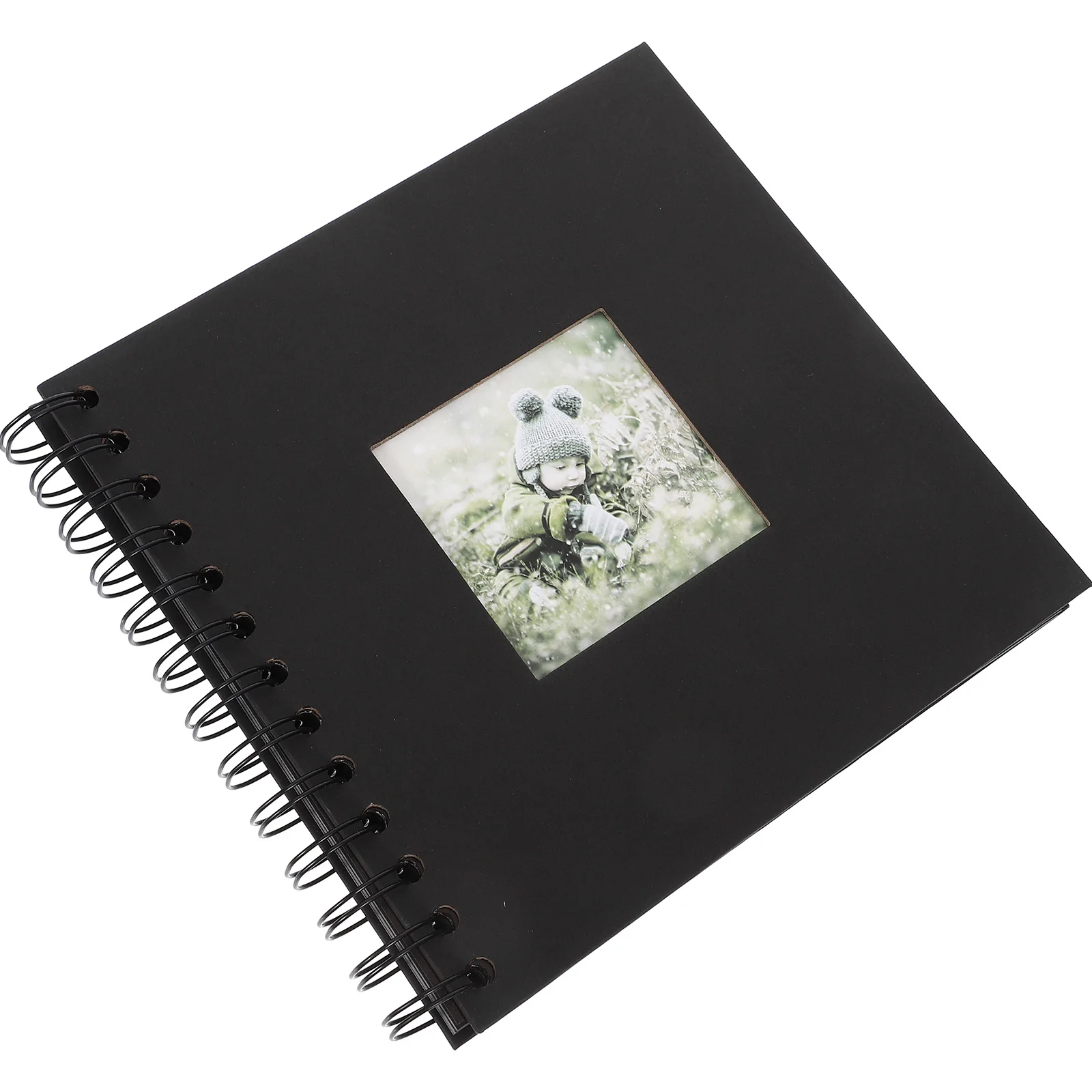 

DIY Photo Album Book Transparent Pockets Handmade Album for Family Photos Portable Travel Memory Keeper Photo Book Scrapbook