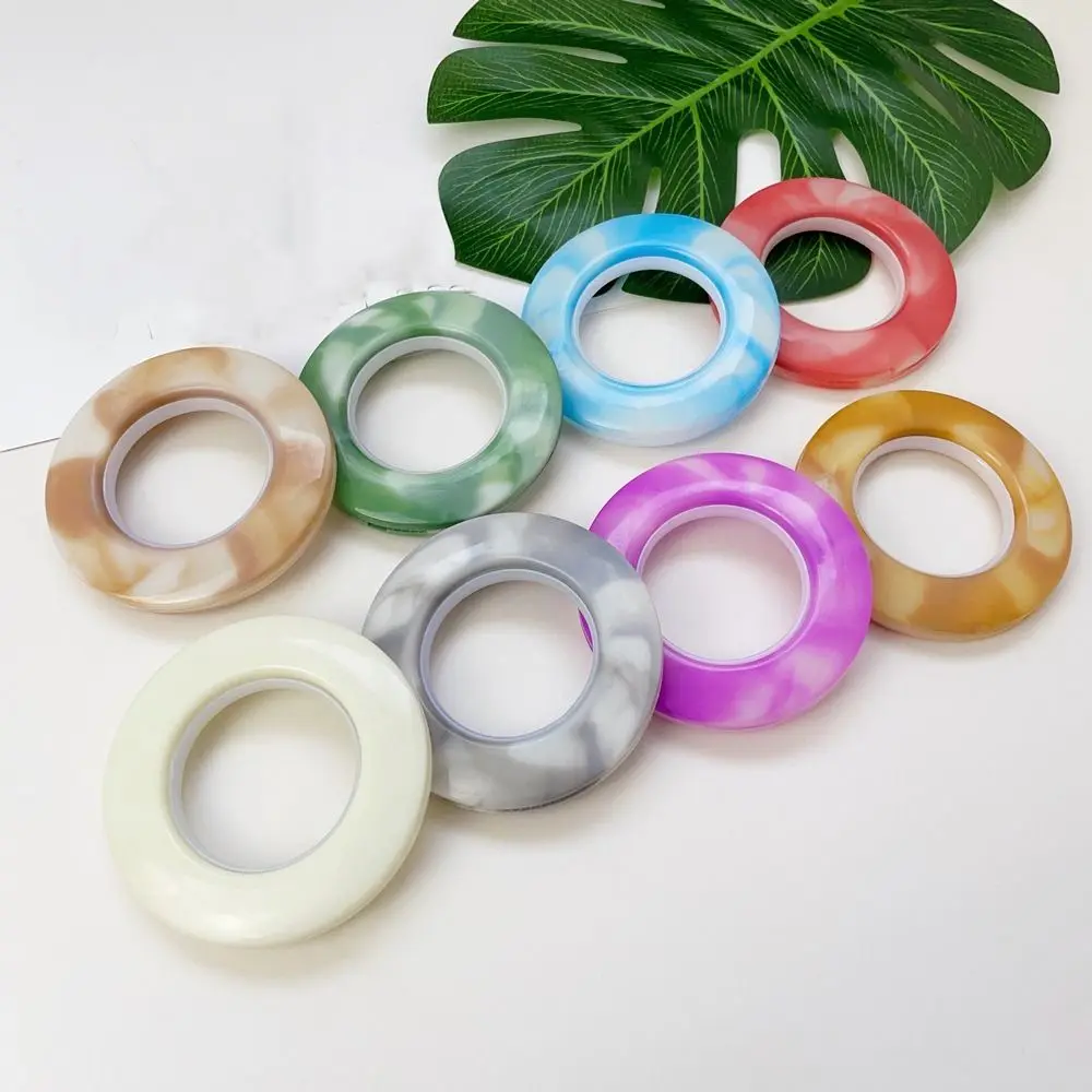 Plastic Rings Eyelets For Curtains Color Silencing Home Decoration Curtain Accessories Grommet Top