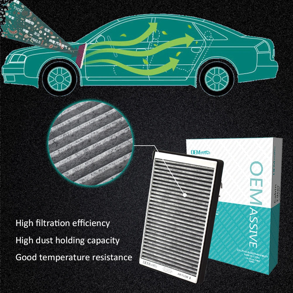 Car Accessories Pollen Cabin Air Conditioning Filter For Ford Escape Maverick Mazda Tribute 2.0 2.3 3.0 2004 2005 2006 2007 2008