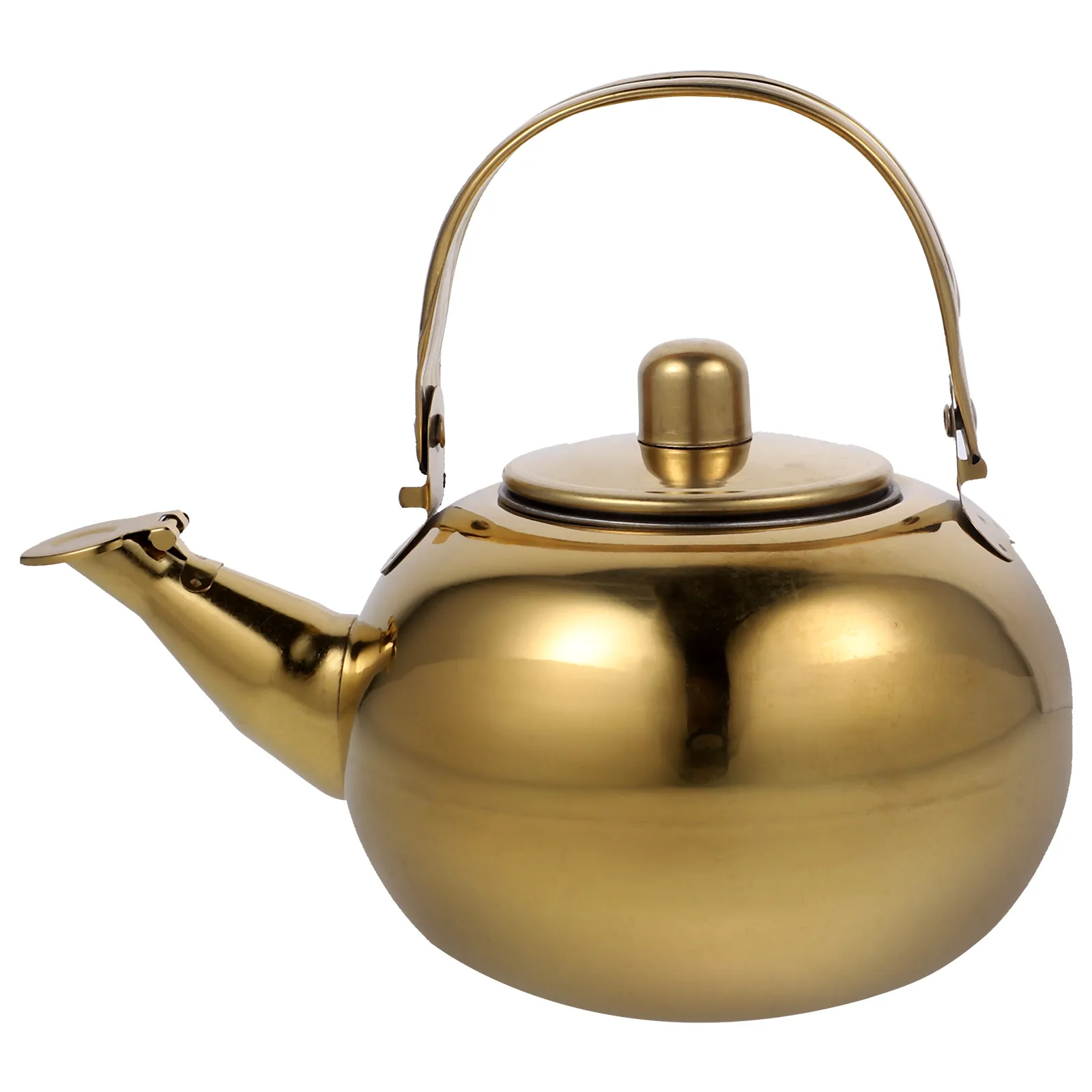 

Teapot Kettle Stove Stovetop Water Small Insulation Coffee Stainless Steel Metal Jug