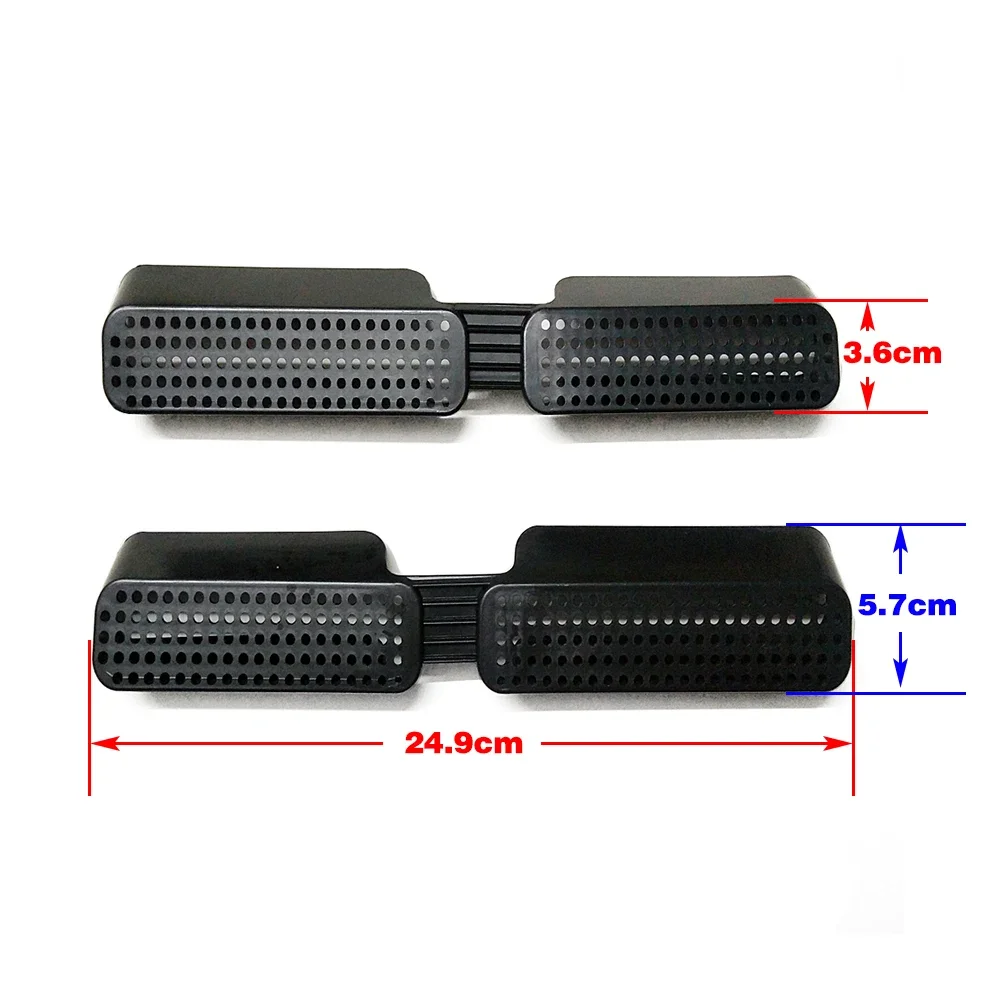 For Audi Q5 2008-2021 Under Seat Floor Rear AC Heater Air Conditioner Duct Vent Cover Grill Outlet Cover Trim - view 5