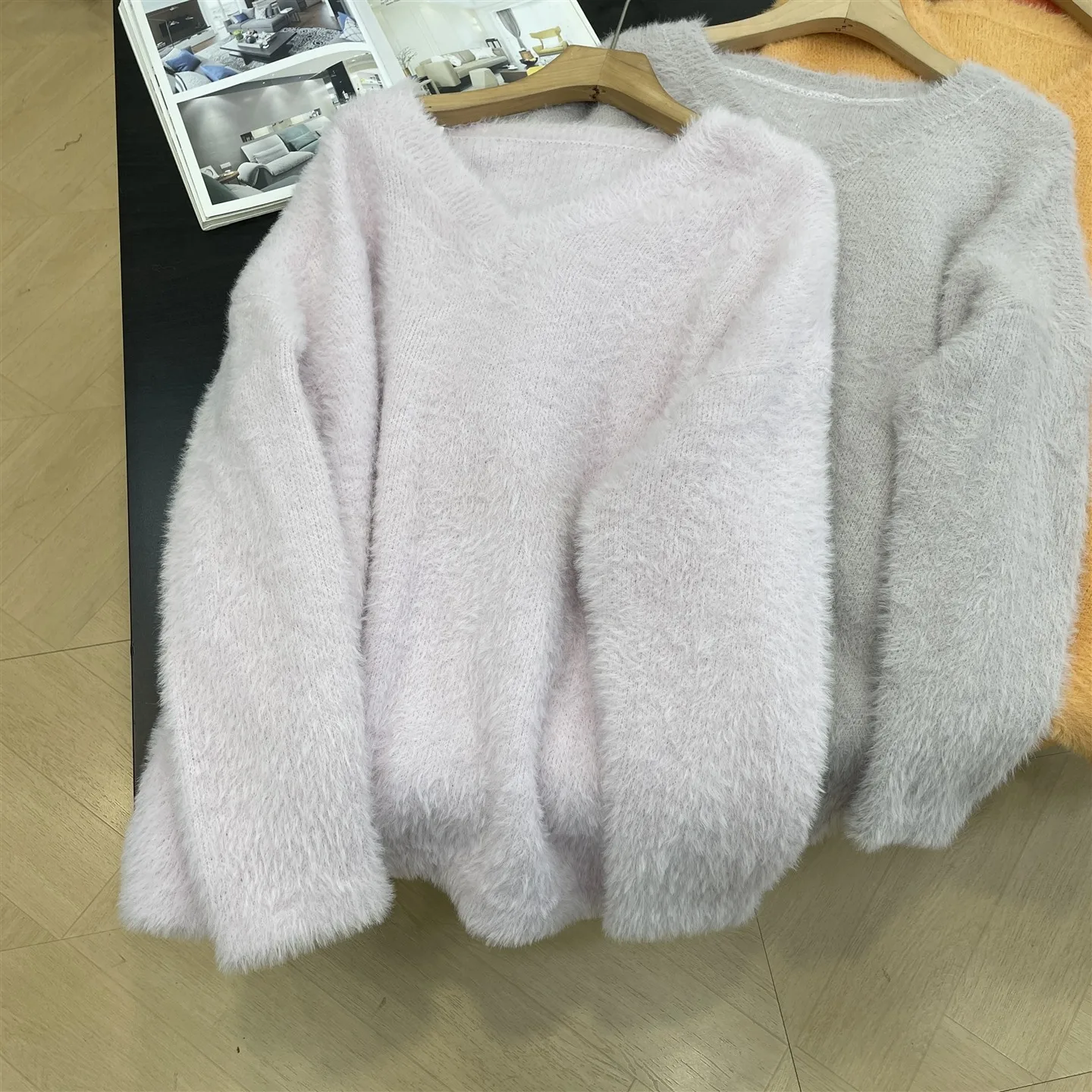 الحلو Sle طويل Sve سترة سترة تصميم فريد من نوعه عادية الخريف الشتاء المرأة Faion محبوك مفتوحة الجبهة J28