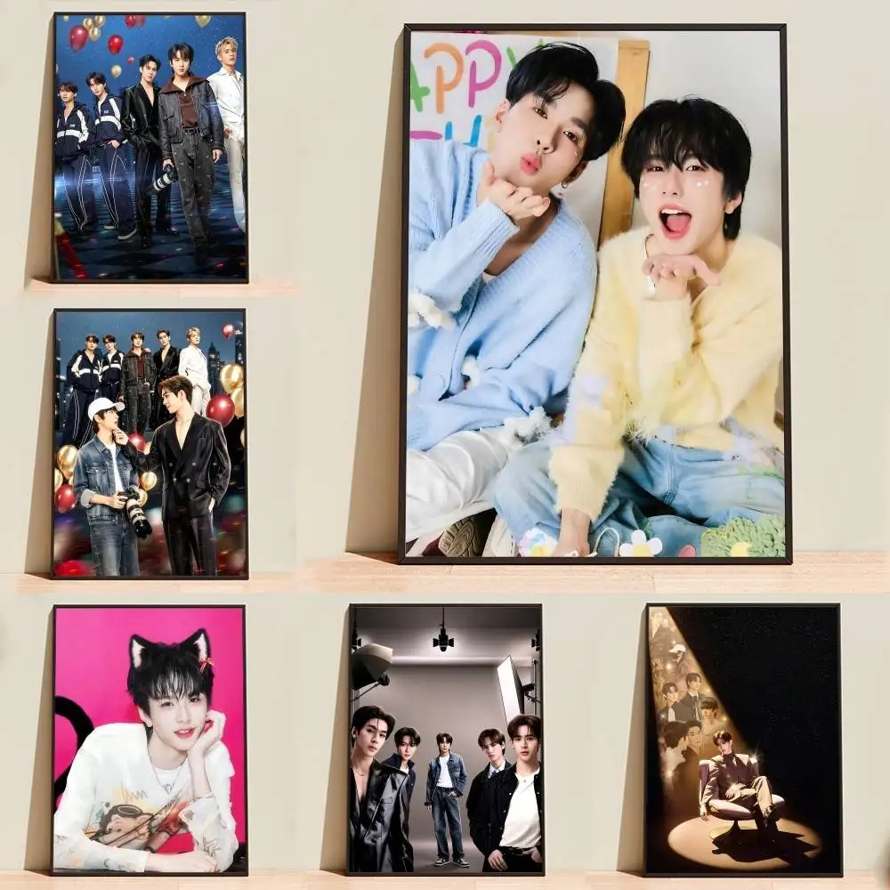 Wan x Third Mr-Fanboy CP-AuauSave Poster Self-adhesive Waterproof Paper Sticker Coffee House Bar Room Wall Decor