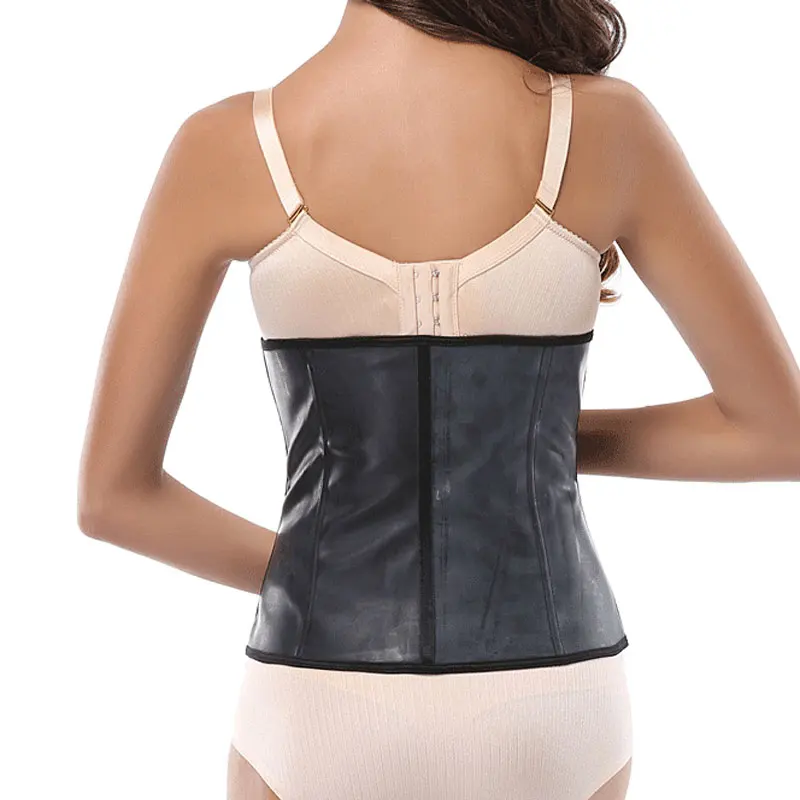 Soft Latex Waist Trainer Corsets Shapers Underbust Waisttrainer Slimming Bustier Spiral Steel Boned Korset Workout Waist Support