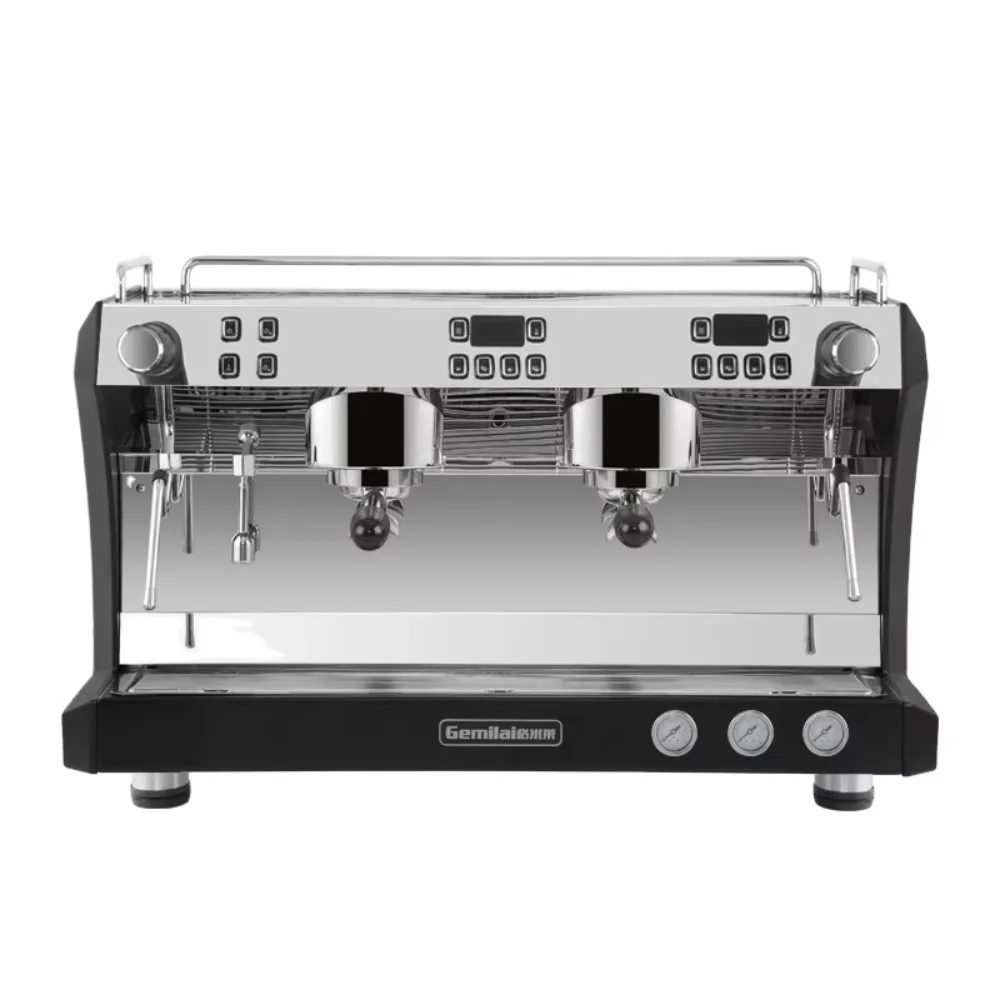 Hot Sale Professional Commercial Two Group Semi Automatic Espresso Coffee Machine Popular Commercial Espresso Machine Home Use