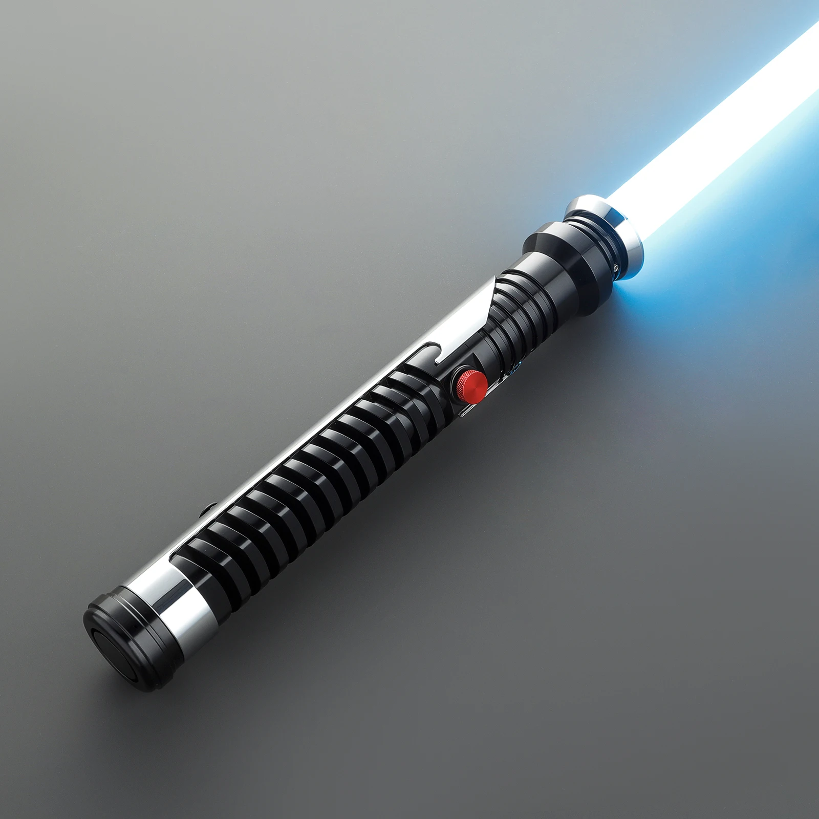 DamienSaber qui-gon Jinn Lightsaber Xeno3.0 Pixel sensitif halus ayunan cahaya saber kekuatan berat Dueling pegangan logam Bluetooth