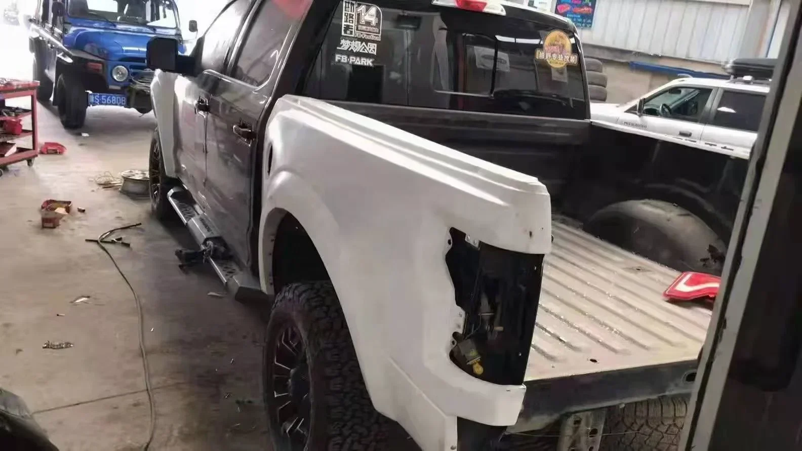 factory direct sales  Auto Parts Truck f150 15-17 Upgrade to raptor Bumper conversion kit Facelift Raptor Style Bodykit