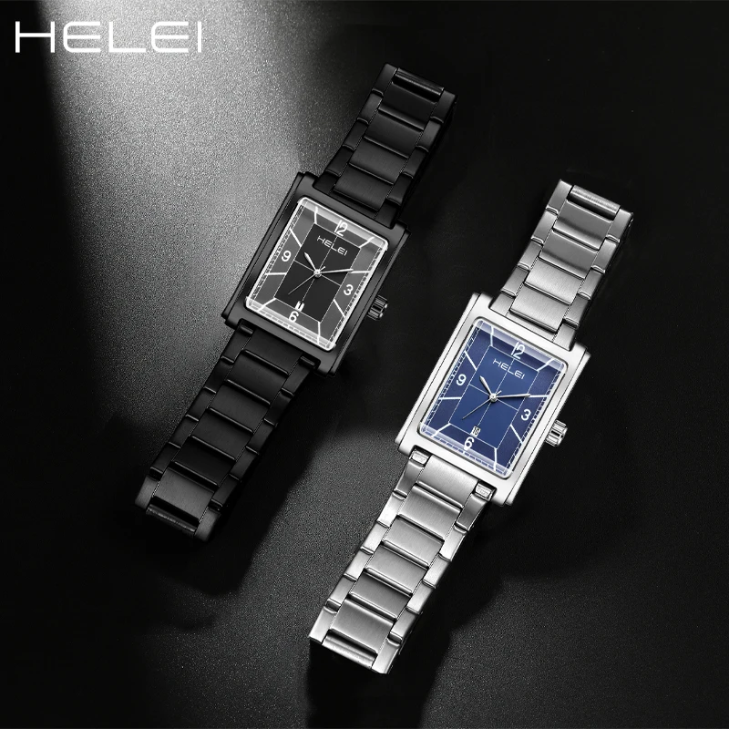 HELEI 다기능 쿼츠 무브먼트 2024 남성용 방수 시계, 스포츠 스타일, 재즈 시리즈, 신제품