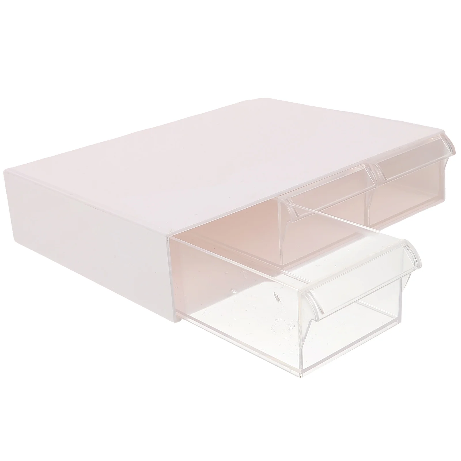 

Stable Material Jewelry Display Stand Multifunctional Earring Holder Drawer Type Stationery Container Desktop Storage Box For