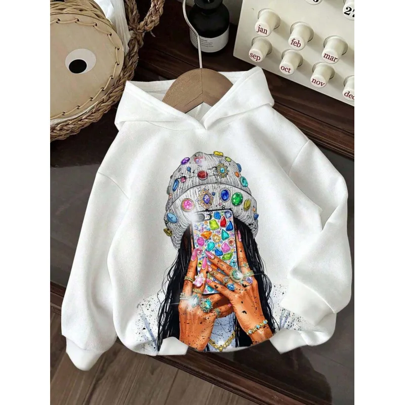 

Толстовка в уличном стиле, женские повседневные брюки, удобные, дышащие, модные, весенне-летние, осенние, однотонные, с капюшоном