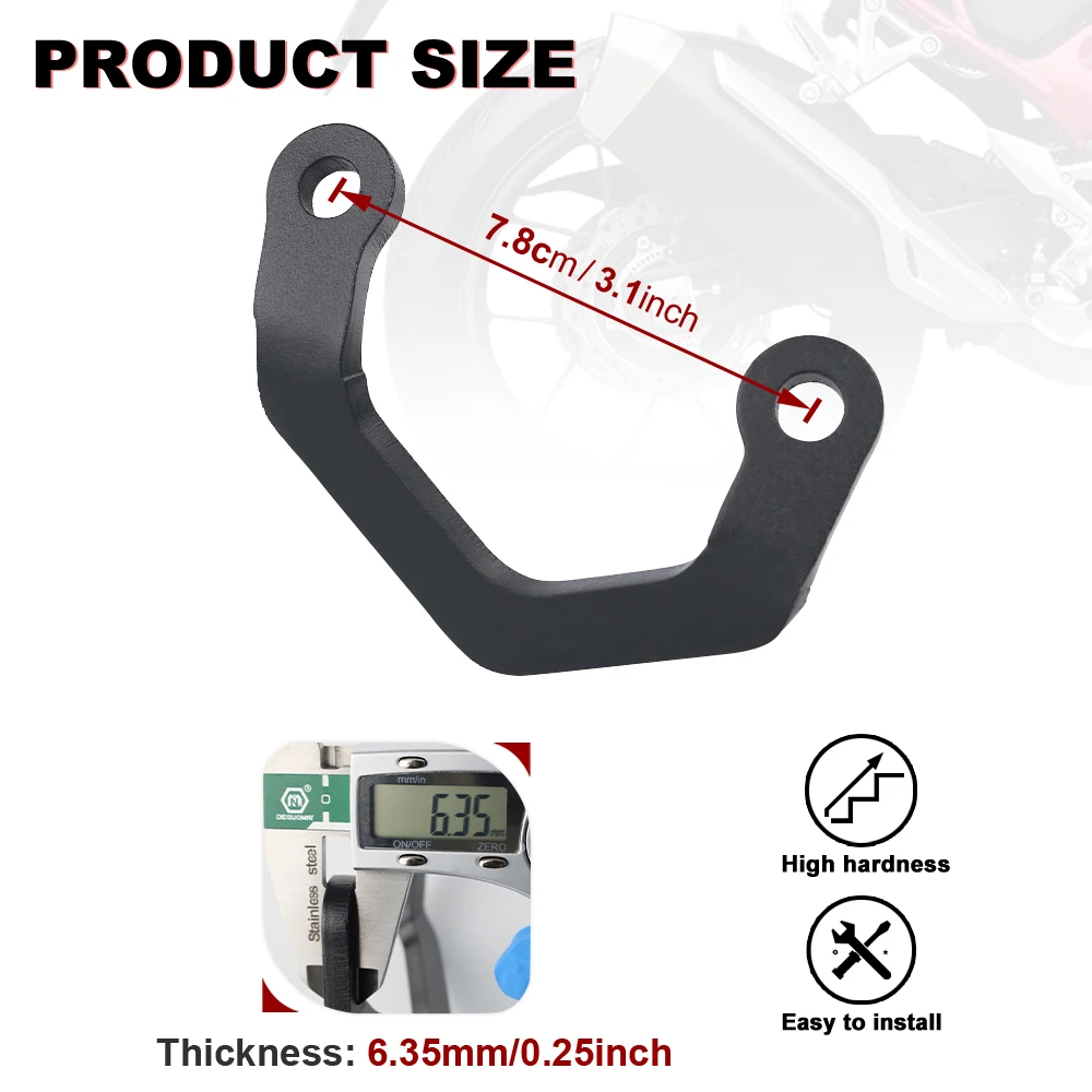 Motorcycle Accessories Rear Subframe CNC Racing Hooks Tie Down Holder Fit For Honda CB750 Hornet 2023 2024 CB 750  Aluminum