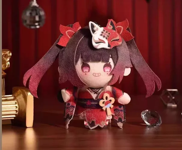 Honkai oficial: Star Rail Sparkle Fantoche de dedo Boneca de pelúcia Chaveiro Pingente de brinquedo