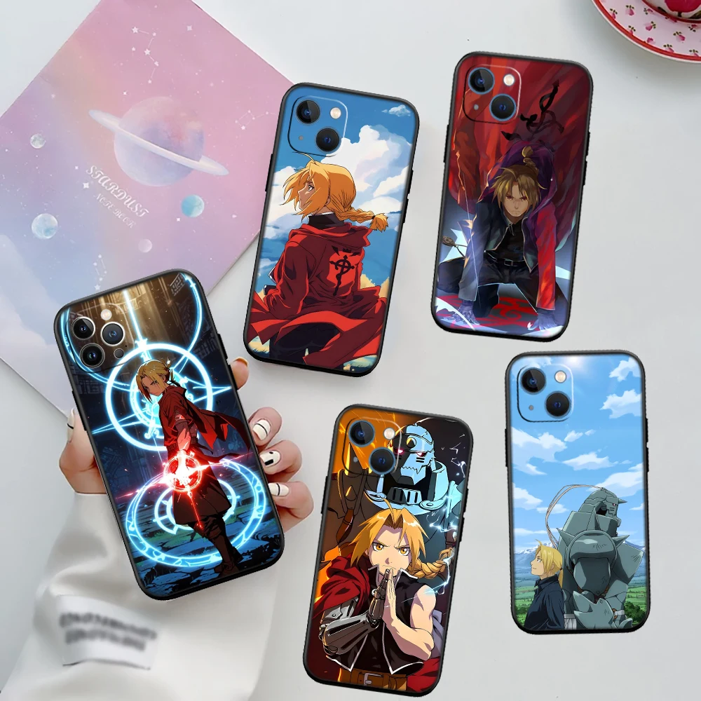 HU21 Fullmetal Alchemist Phone Case for Samsung Galaxy S26 Ultra FE Pro A05 A05S A06 A16 A20 A27 S10 Plus S10e S10+
