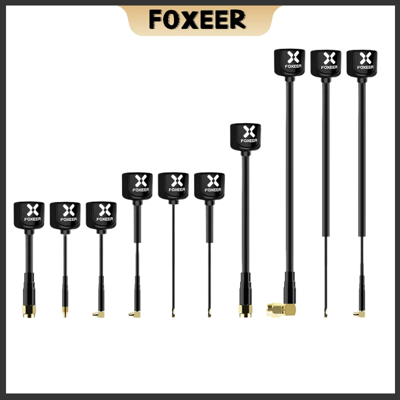 2PCS Foxeer Lollipop V4 Antenna Omni 5.7G 2.6DBI Antenna RHCP LHCP SMA MMCX Right Straight RHCP UFL Super Mini for RC FPV Drone