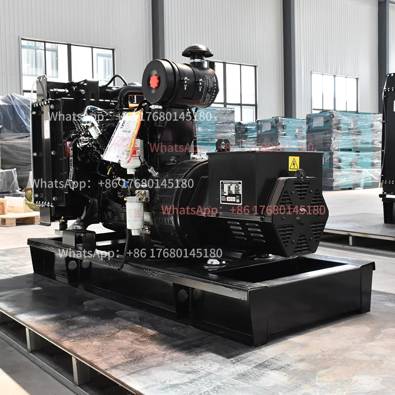 30kW 37.5kVA silent diesel generator set 4BT3.9-G1 engine 4-cylinder cold weather kit -40 ℃ for family farm backup power