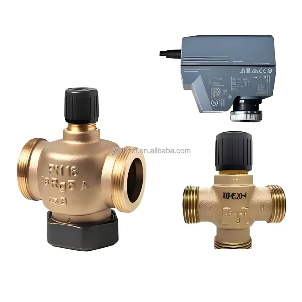New Original VVP45 Valve PN16 Bronze Electric Proportional Control Valve for HVAC Terminal Equipmentm