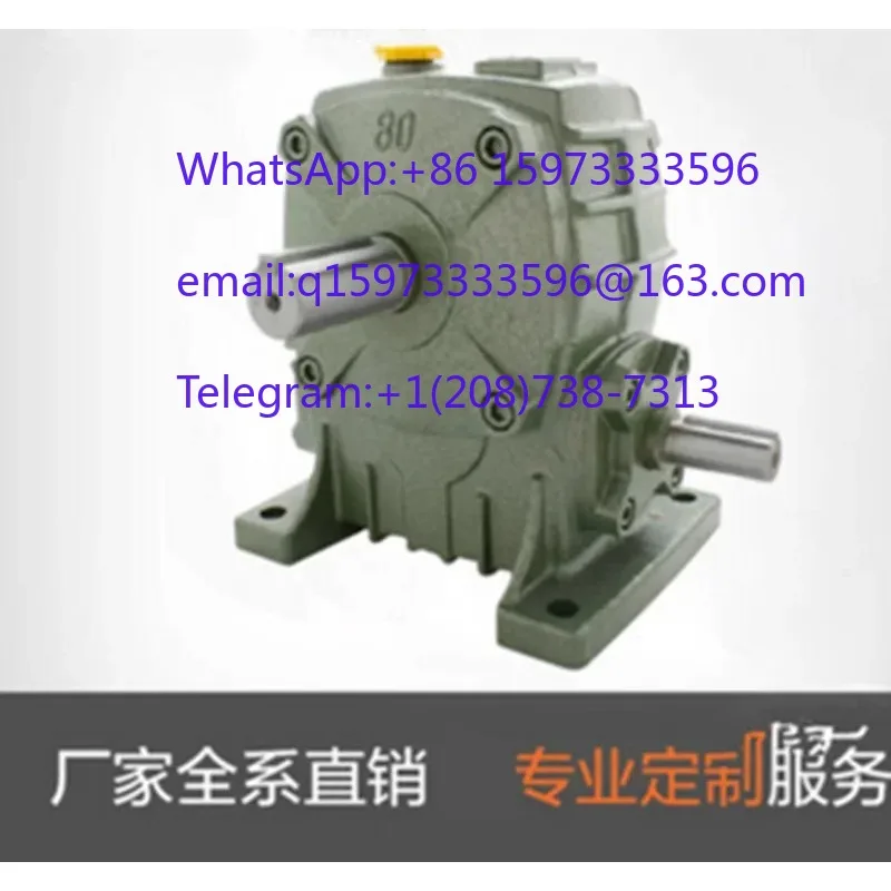 Pin Worm Gear Reducer with Motor Flange WPA/WPS/WPX/WPO175 Worm Gear Speed Reduction Complete Unit for Drive Applications