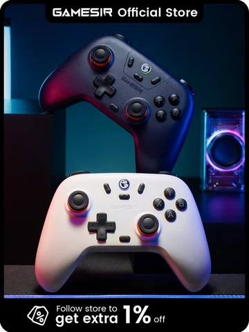 GameSir Nova Lite Switch Controller Gaming Gamepad with Hall Effect for Nintendo Switch iPhone Android Cellphone PC