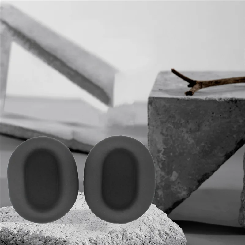 A57G-1 Pair of Headphone Covers for WH-CH710N Headphone Easily Replaced Headphone Protector Sleeves Buckle Earpads Black