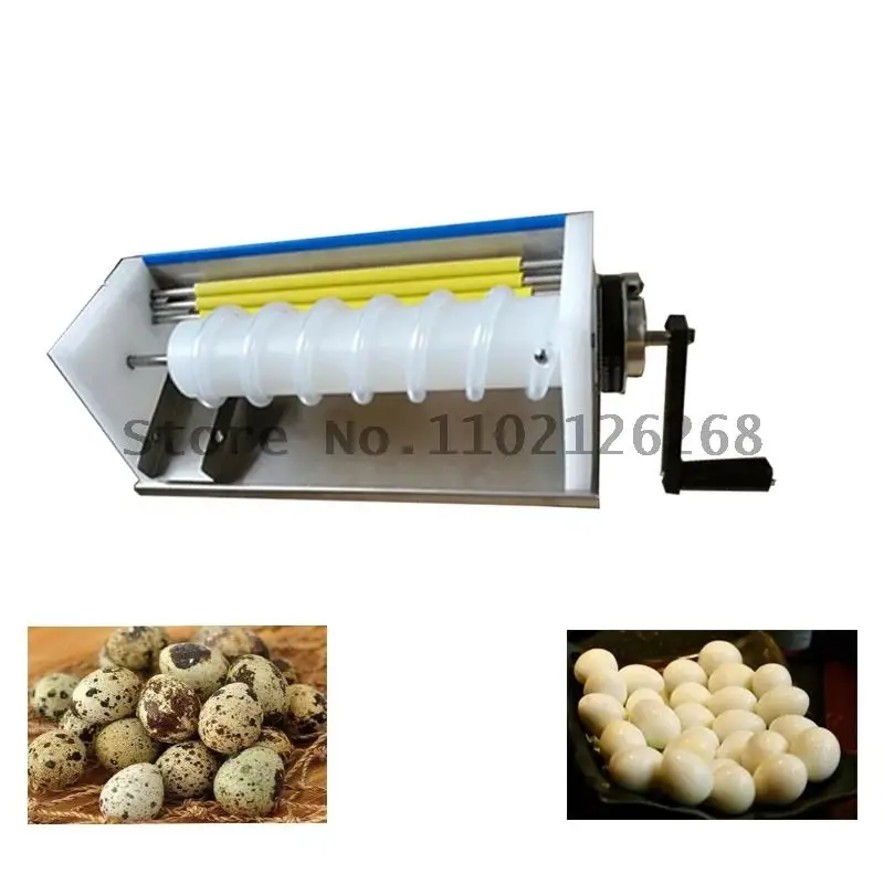 Manual Codorna Egg Sheller, Egg Peeler, Peeling Machine, Pequeno, Comercial