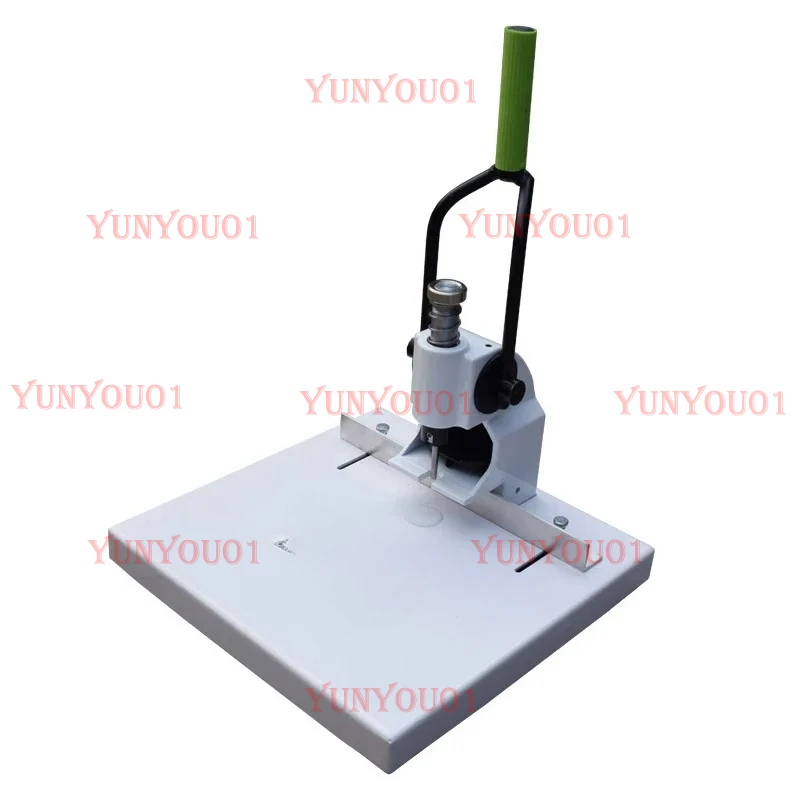 Single Hole Manual Punching Machine, Small Round Hole Punching Machine, High Strength Optional Paper & Plastic Fabric Drill Bit