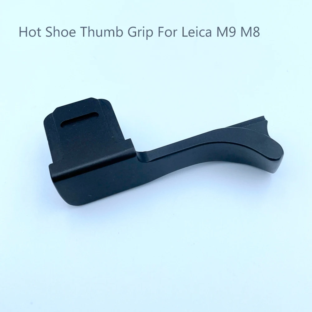 Metal Hot Shoe Thumb Rest Hand Grip for M9 M8 Camera Hotshoe Bracket Adapter Hot Shoe Cover Thumb Rest Grip B