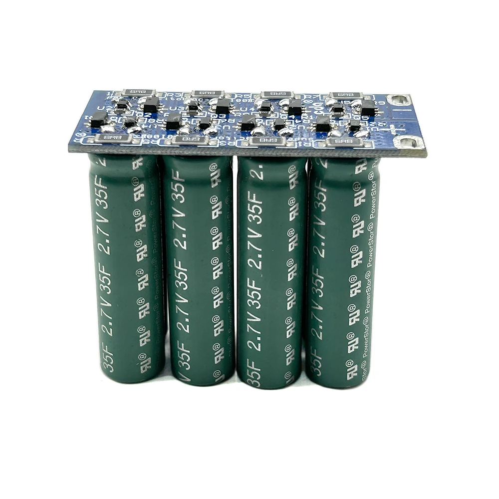 

1 комплект Powerstor Aerogel 21,6V4.4F автомобильный выпрямительный модуль 2,7V35F улучшает мощность с защитной пластиной напряжения 4.4F
