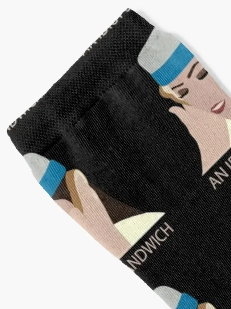 جوارب ساندويتش أحمق رياضية كرتونية للثلج والشتاء جوارب حرارية للرجال والنساء برباط لامع جوارب بناتي فاخرة للأطفال للرجال